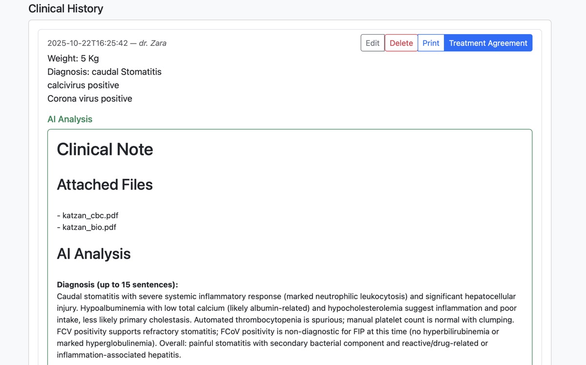 Vet Clinic Patient Management